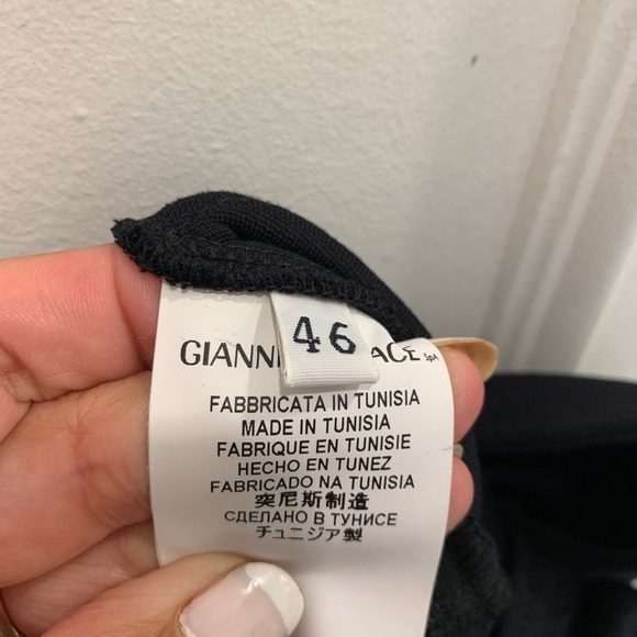 Versace Collection black fitted dress. Size 46 - Picture 6 of 7